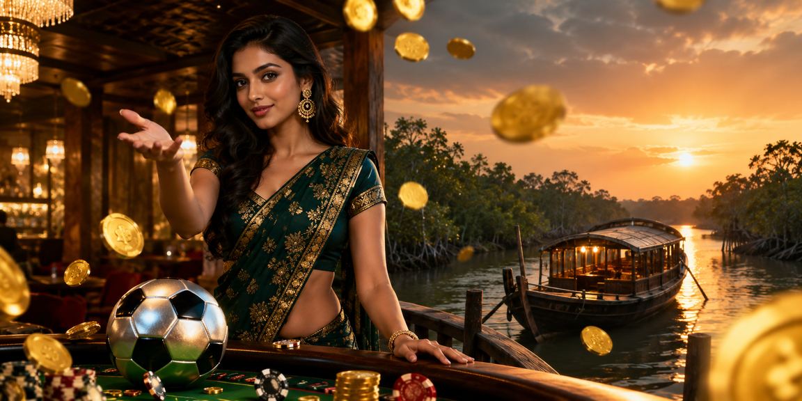 সুন্দরবন ফুটবল বেটিং চলমান মাঠের ছবি